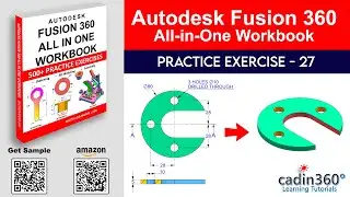 Учебное пособие по Fusion 360 для начинающих – Упражнение № 27 | 3D-моделирование по 2D-чертежу –...
