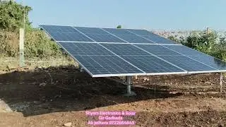 10 HP Solar Pump Installation 