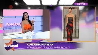Carolina Herrera present&oacute; nueva colecci&oacute;n en la Plaza Mayor de Madrid &ndash; Lo Actual 19/09/25