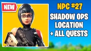 Completing Shadow Ops Punchcard and Challenges - Fortnite NPC 27