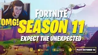 Mongraal and Bugha REACTION TO EVENT 11 SEASONS IN FORTNITE!