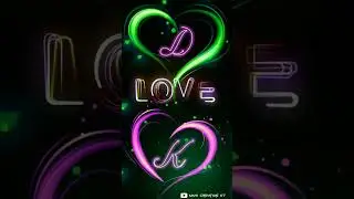 #DK couple name status💕💕 || Love Whatsapp status💘💘 || New trending name art video 2022 🌠||#shorts