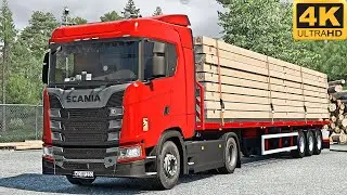 4K | ETS2 1.45 | Promods | Scania S520 V8 | Frankfurt am Main 🇩🇪 󠁧󠁢󠁳󠁣 - Erfurt 🇩🇪