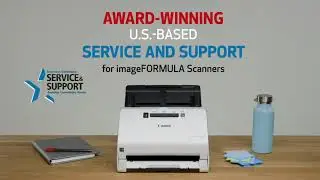 Canon imageFORMULA R40 Document Scanner Product Tour - Easy to Use A4 Scanner