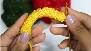 How to Crochet Round Bag Strap | Crochet an I-CORD