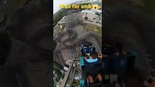 Worlds TALLEST, FASTEST, STEEPEST hybrid coaster amazing 206Ft.#shorts #amazing #coaster 1#10m