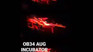 AUG INCUBATOR | OB34 NEW UPDATE | FREEFIRE LEAKS | SHORTS | NEXT INCUBATOR | #shorts#freefire#viral
