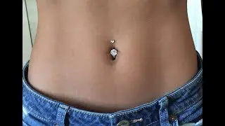 HOW TO DO A FAKE BELLY BUTTON PIERCING!! *WARNING* don’t use headphones!