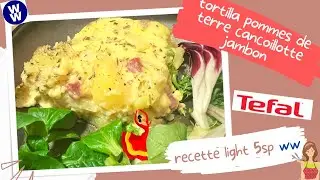 Recette Tortilla de pommes de terre  cancoillotte et jambon  avec le CAKE FACTORY (Sand Cook&Look)