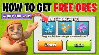Fixed Ores Bug With Compensation New Update|Claim Free Ores Reward In Clash Of Clans|Coc Free Ores🤩