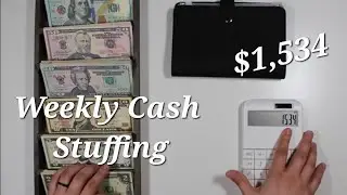First Cash Stuffing of May! || $1,500+ Weekly Stuffing || Salary Employee