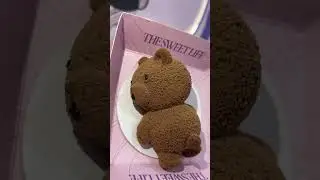 Yummy teddy bear dessert from  the best place Madam Chocolate Kalyan Nagar #tastysweets #sweetshop