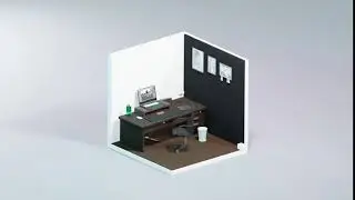 ISOMETRIC ROOM ANIMATION