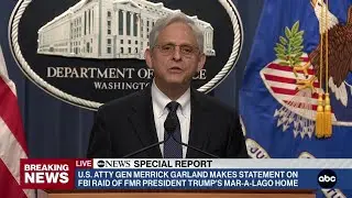 ABC News Special Report: Justice Dept. seeks to unseal search warrant of Trump home