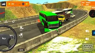 Indonesia Coach bus driving l Euro bus simulator 2025 Android gameplay #game 1