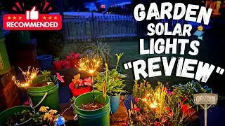 Outdoor Solar Garden Lights 3 Pack Amazon - Install/Review