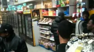 hollis guys in new year 2011 in hollis deli.mp4