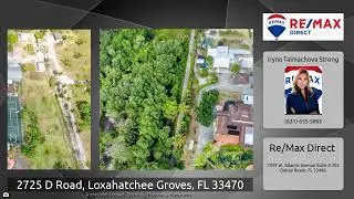 5 acres of land No HOA,  no restrictions area in Loxahatchee,  Palm Beach County,  Florida for sale