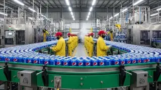 Inside the Pepsi Factory &ndash;  How Million-Dollar Drinks Are Made(Full Process)