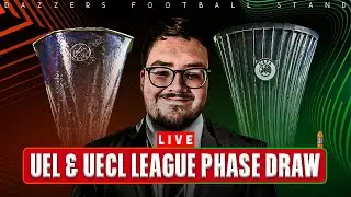 LIVE: UEFA EUROPA LEAGUE / EUROPA CONFERENCE LEAGUE LEAGUE PHASE DRAW