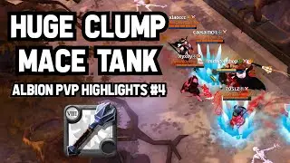 HUGE Clumps for Days (1H Mace on the Roads) | Albion Online PvP Highlights Episode 4