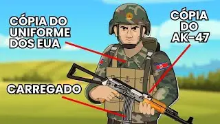 Um dia na rotina de um soldado norte-coreano