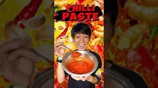 Red Chilli Paste Recipe🌶️🥵 #shorts #shortvideo #chilipaste #recipe #chinesefood