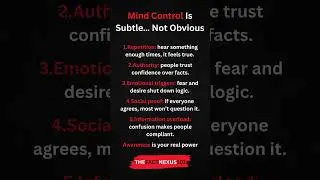 The Most Effective Mind Control Techniques #MindControl #DarkPsychology