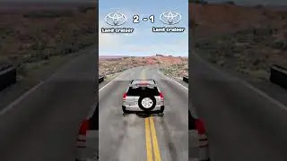 Old toyota vs new toyota #beamngdrive #toyota #toyotalandcruiser #games #car