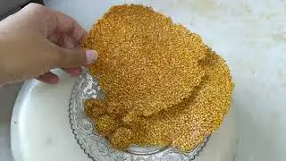 Winter Special - Til Papad at Home - with Just 3 Ingredients
