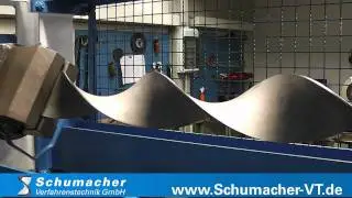 Statische Mischer - Herstellung eines Wendelmischers