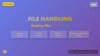 PHP File Handling Tutorial: Reading Files Explained for Beginners 📁