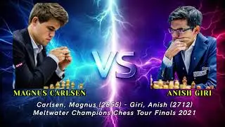 Brilliant Queen Sacrifice by Magnus | Carlsen (Black) - Giri (White)  Meltwater CCT Finals 2021