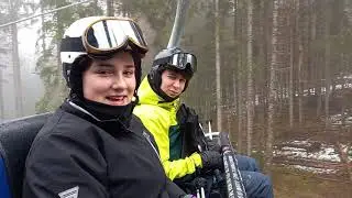 Skiing Morillon France, Easter 2023