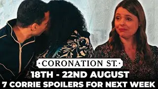 7 BIG Coronation Street Spoilers (18&ndash;22 Aug 2025) | Abi & Carl Caught! | Debbie Collapses