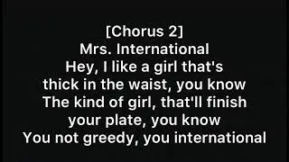 Method Man & Redman ft Erick Sermon - Mrs.International (Lyrics)