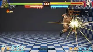 FIGHTING EX LAYER BETA: Darun Max Damage Combo