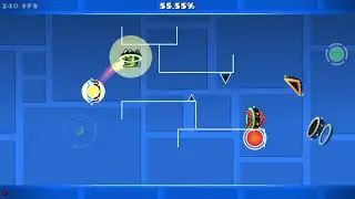 [98.6% Perfect Sync] Astronaut 13 Layout Preview #1 by Kyubi13 (me) (read desc) | Geometry Dash 2.13