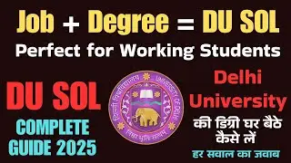 💥DU SOL Full Information 2025 | Valid or Fake? Admission, Courses, Classes, Exam Pattern