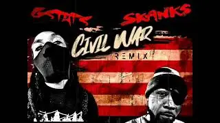 G Stats & Skanks the Rap Martyr - Civil War [Remix]  (Produced by Buck Oner)