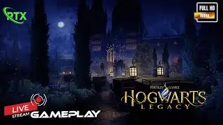 🔥 Hogwarts Legacy Livestream  RTX Magic + Full HD  Portkey Games
