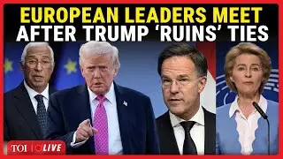 LIVE | European Leaders Send Huge Message Of Unity After Trump&rsquo;s U-turn On Greenland Tariffs
