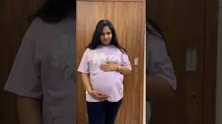 Bewakoof Oversized T-Shirt #babybump #secondtrimester #tshirt #bewakoof #pregnancy #maternitywear