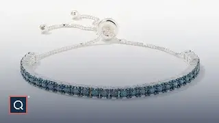 Affinity Diamonds 0.75 cttw Colored Diamond Bracelet, Sterl | QVC