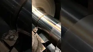 Finishing Cut(insertTNMG432SS)#lathemachine #machining #engineering