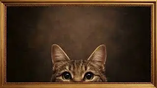 Vintage Oil Painting Gold Framed 4k Ambient Art | Calm Frame TV Screensaver
