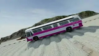 Bus vs Crash hard #beamngdrive