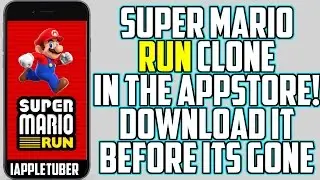 Загрузите Super Mario Run CLONE ПРЯМО СЕЙЧАС в Appstore, пока ее не забанили!!