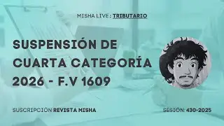 SUSPENSI&Oacute;N DE CUARTA CATEGOR&Iacute;A 2026