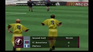 FIFA 99&rsquo; (Sony Playstation) BARCELONA vs CHELSEA